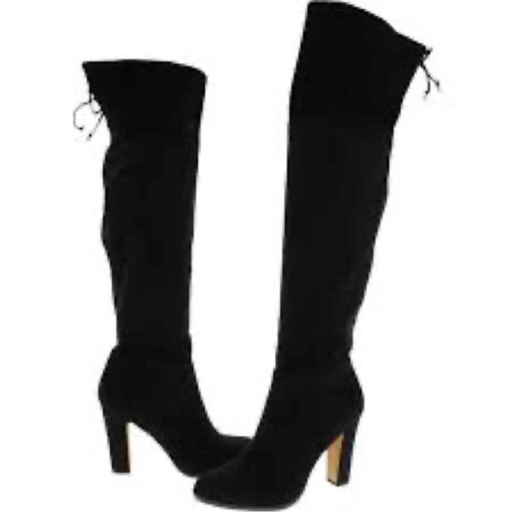 NWB Vince Camuto Boots Tapely Over the Knee Black Sz 9.5/10